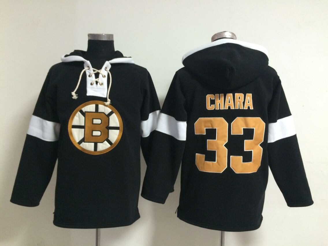 NHL Boston Bruins #33 Chara Black Hoodie