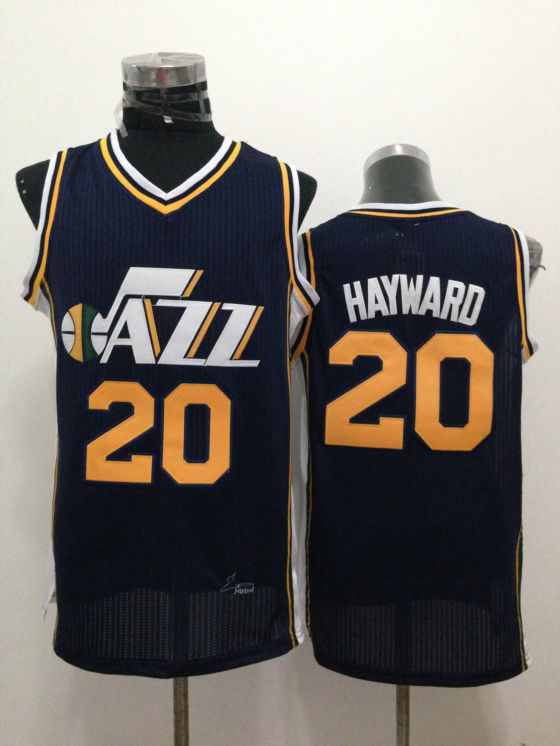 NBA Utah Jazz #20 Hayward Blue Jersey