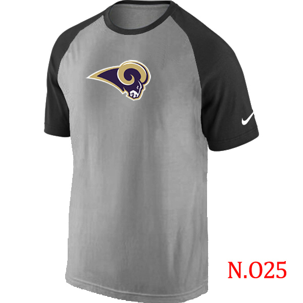 Nike NFL St.Louis Rams Grey Black T-Shirt