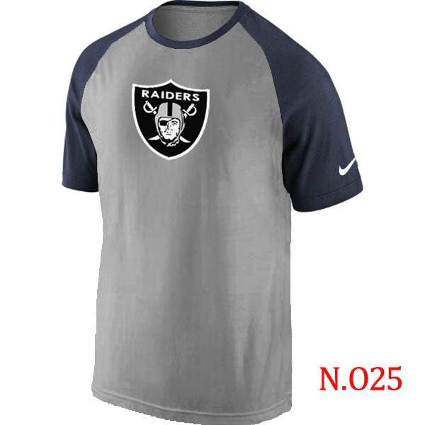 Nike NFL Oakland Raiders Grey D.Blue T-Shirt
