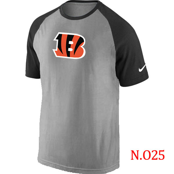 Nike NFL Cincinnati Bengals Grey Black T-Shirt