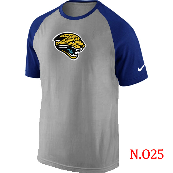 Nike NFL Jacksonville Jaguars Grey Blue T-Shirt