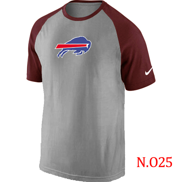 Nike NFL Buffalo Bills Grey Red T-Shirt