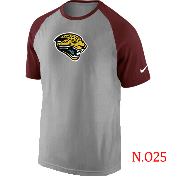 Nike NFL Jacksonville Jaguars Grey Red T-Shirt