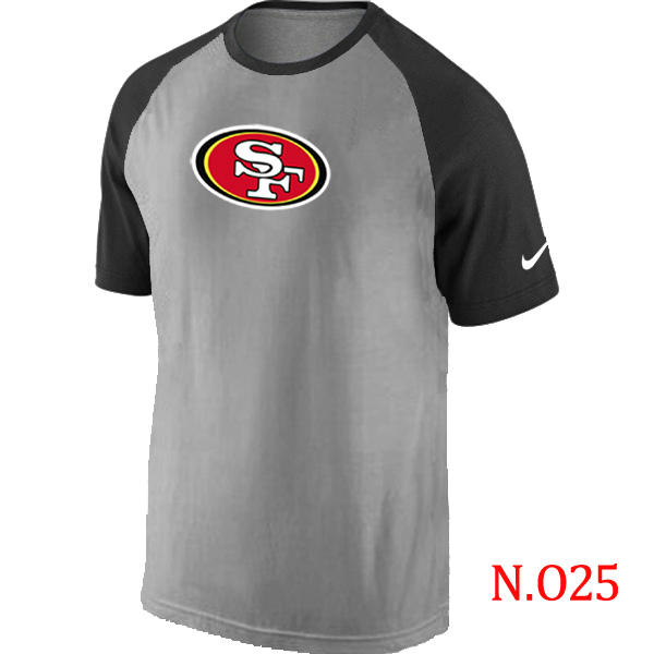 Nike NFL San Francisco 49ers Grey Black T-Shirt