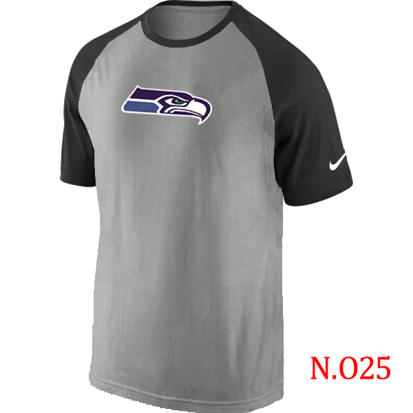 Nike NFL Seattle Seahawks Grey Black T-Shirt