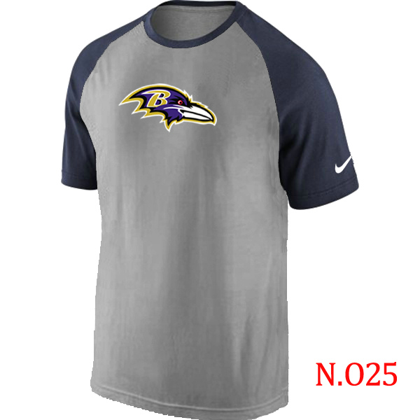 Nike NFL Baltimore Ravens Grey D.Blue T-Shirt