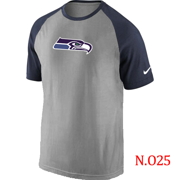 Nike NFL Seattle Seahawks Grey D.Blue T-Shirt