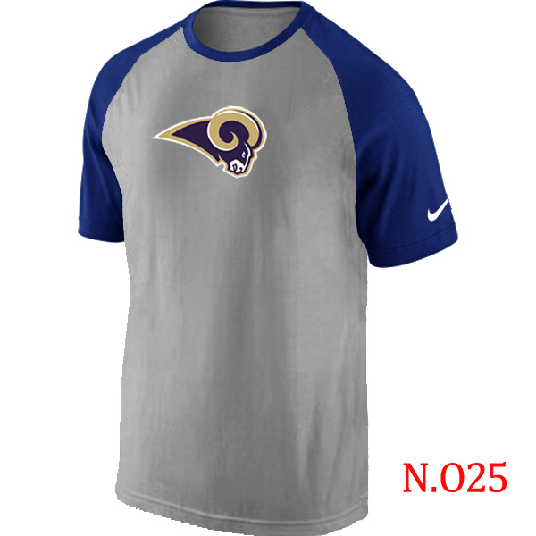 Nike NFL St.Louis Rams Grey Blue T-Shirt