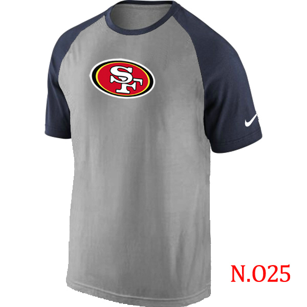 Nike NFL San Francisco 49ers Grey D.Blue T-Shirt