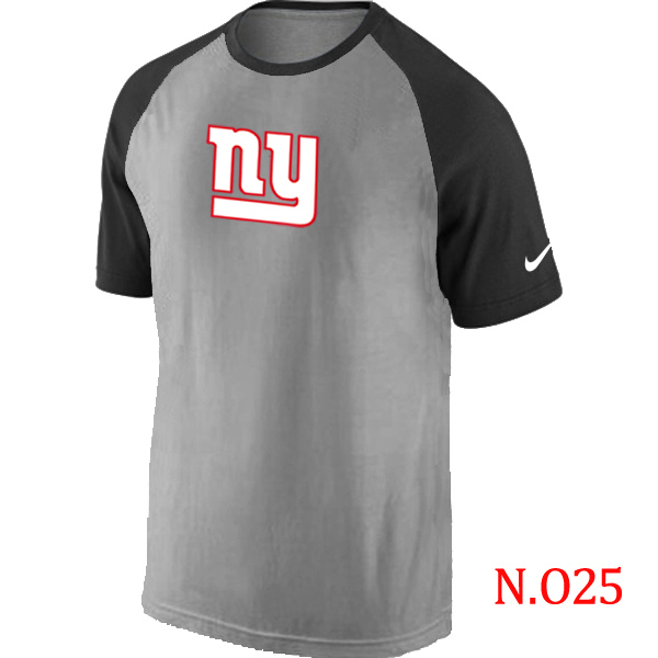 Nike NFL New York Giants Grey Black T-Shirt.