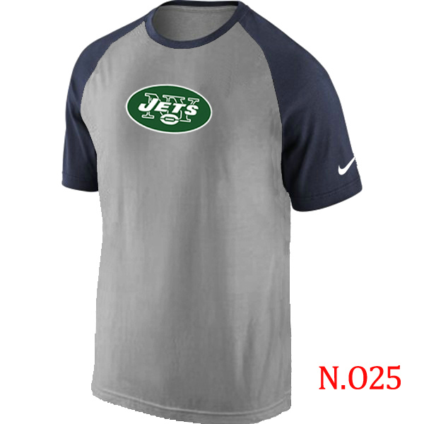 Nike NFL New York Jets Grey D.Blue T-Shirt