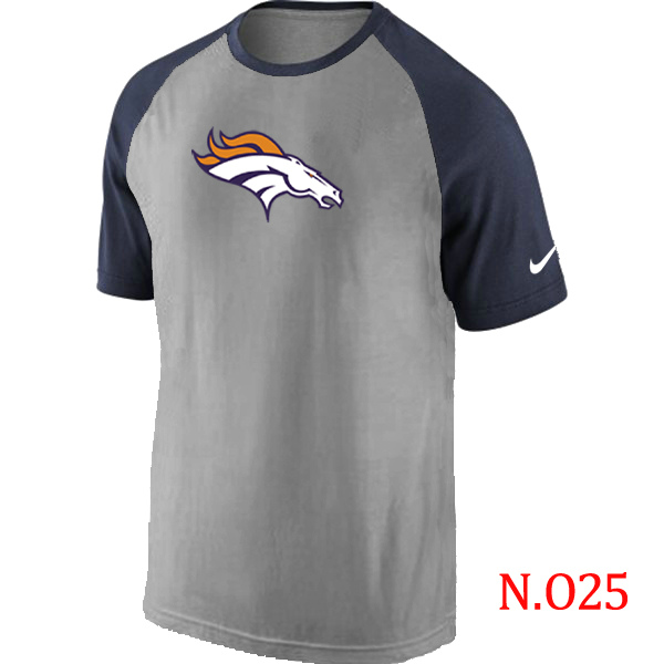 Nike NFL Denver Broncos Grey D.Blue T-Shirt