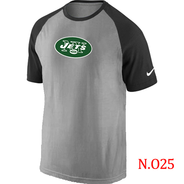 Nike NFL New York Jets Grey Black T-Shirt
