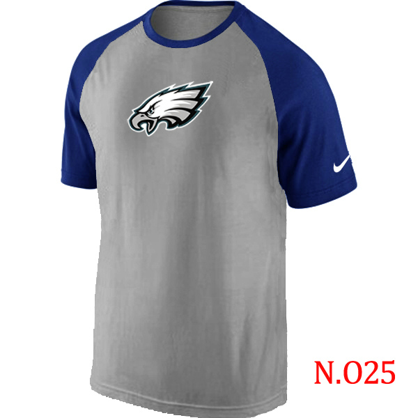 Nike NFL Philadelphia Eagles Grey Blue T-Shirt