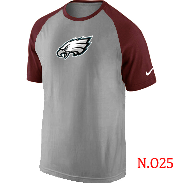 Nike NFL Philadelphia Eagles Grey Red T-Shirt