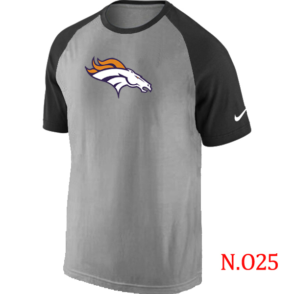 Nike NFL Denver Broncos Grey Black T-Shirt