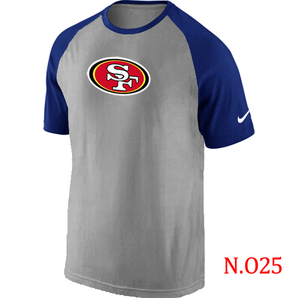 Nike NFL San Francisco 49ers Grey Blue T-Shirt