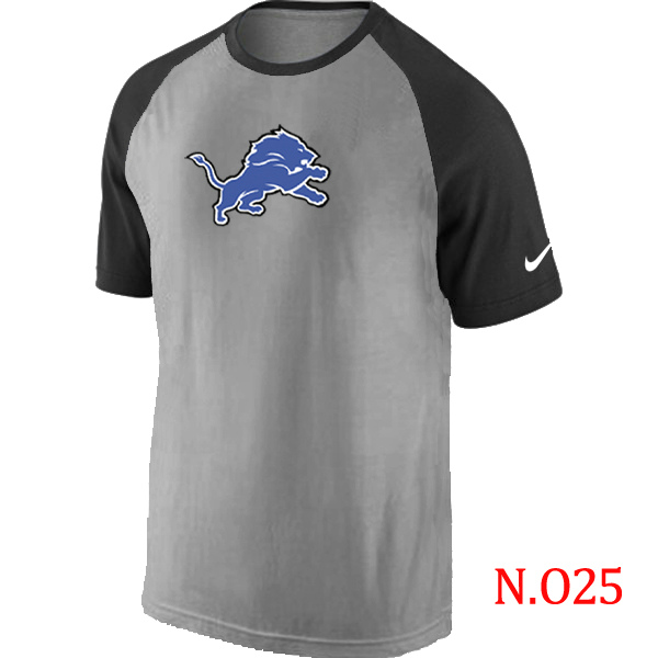 Nike NFL Detroit Lions Grey Black T-Shirt