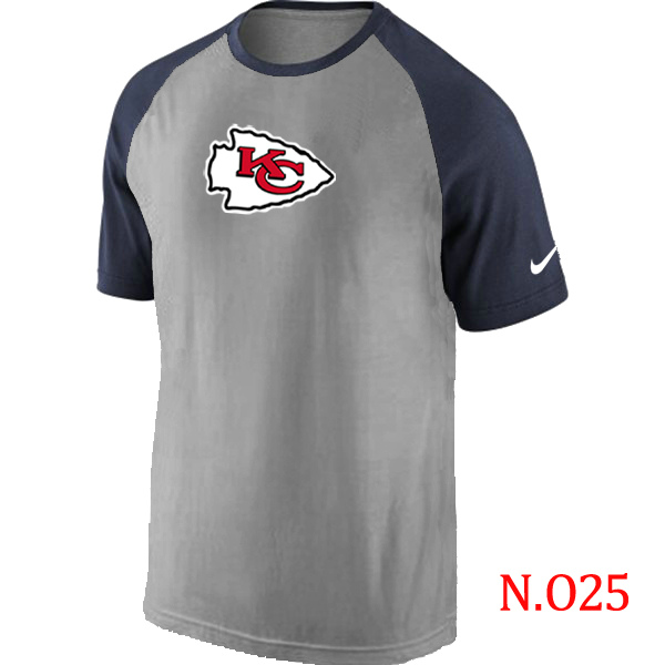 Nike NFL Kansas City Chiefs Grey D.Blue T-Shirt
