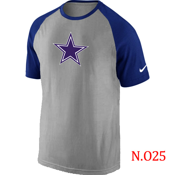 Nike NFL Dallas Cowboys Grey Blue T-Shirt