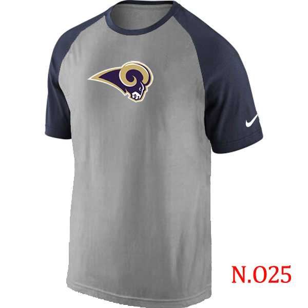 Nike NFL St.Louis Rams Grey D.Blue T-Shirt
