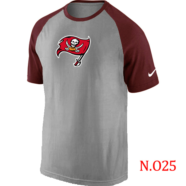 Nike NFL Tampa Bay Buccaneers Grey Red T-Shirt