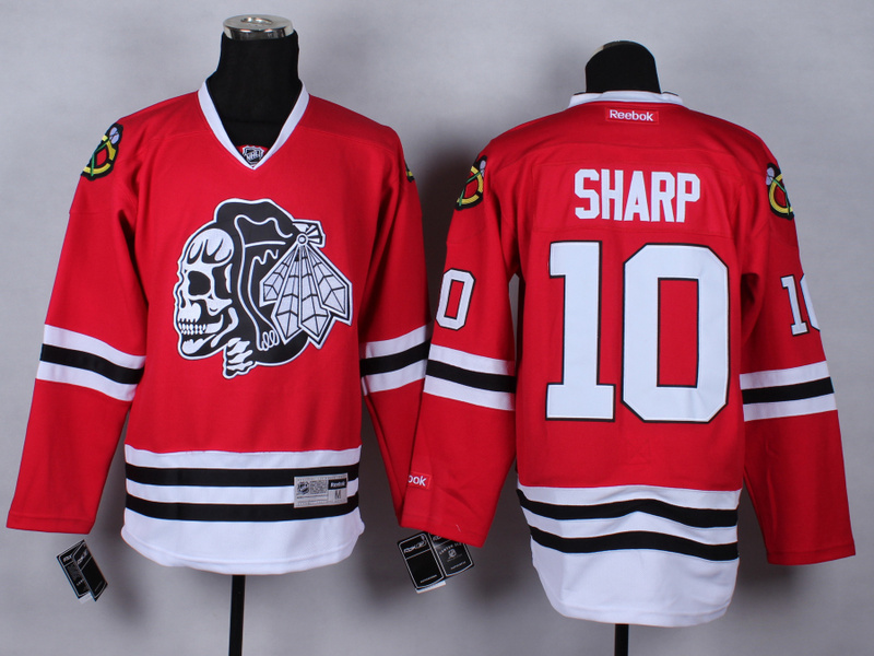 NHL Chicago Blackhawks #10 Sharp Red Jersey