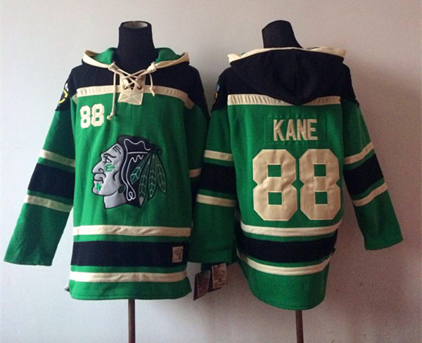 NHL Chicago Blackhawks #88 Kane Green Hoodie