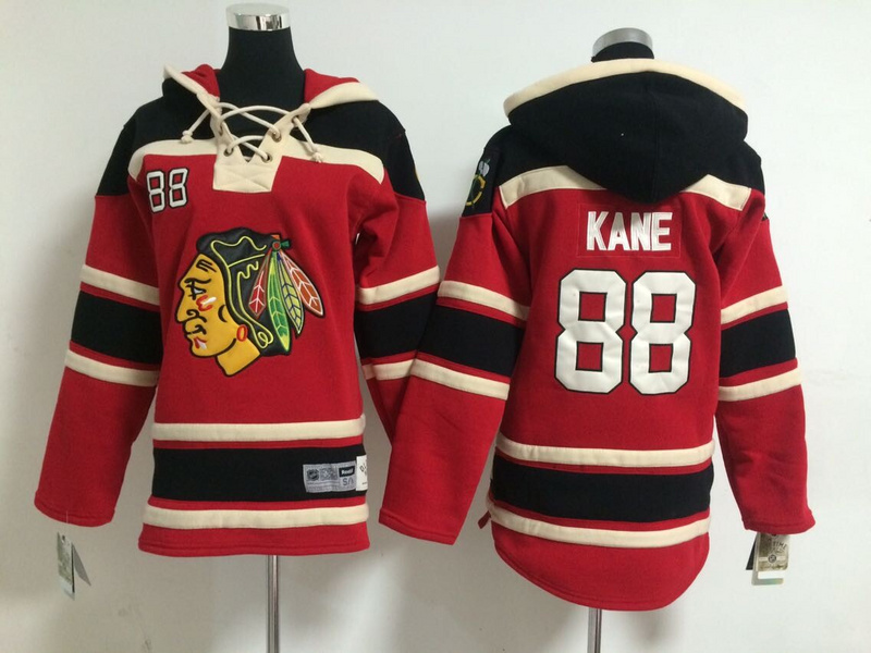 NHL Chicago Blackhawks #88 Kane Red Youth Hoodie