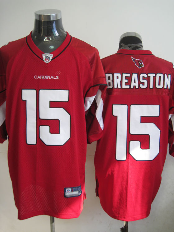 Nike Arizona cardinals #15 Breaston Red Game Jersey