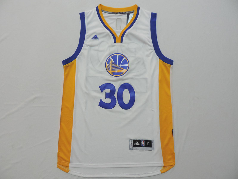 NBA Golden State Warriors #30 Stephen White Christmas Eve 2014 Jersey