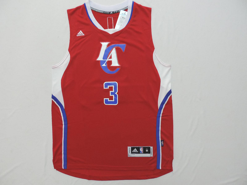 NBA Los Angeles Clippers #3 Chris Red Christmas Eve 2014 Jersey