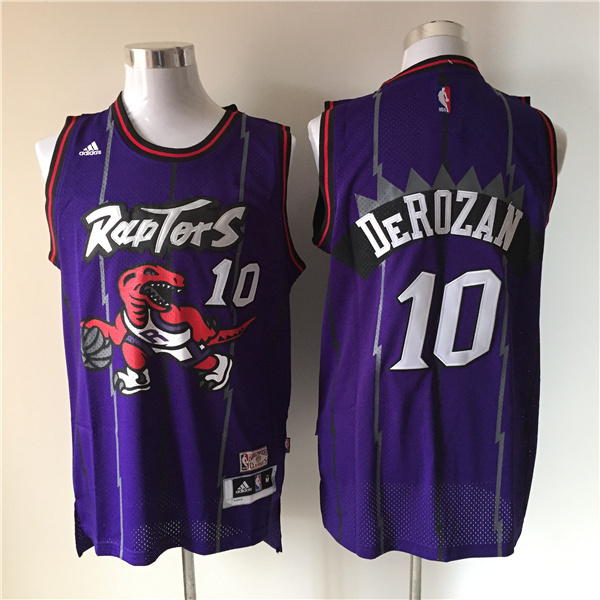 NBA Toronto Raptors #10 DeRozan Purple Christmas Eve Jersey