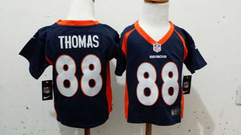 Nike Denver Broncos #88 Thomas Blue Youth Jersey(2-5T)