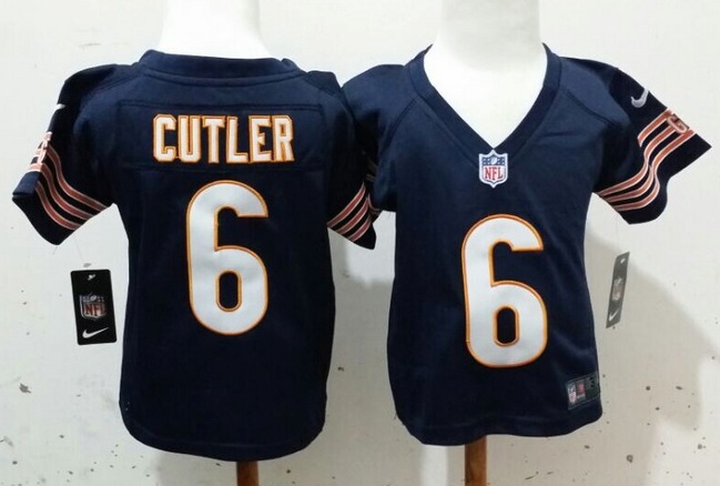 Nike Chicago Bears #6 Culter Blue Kids Jersey(2-5T)