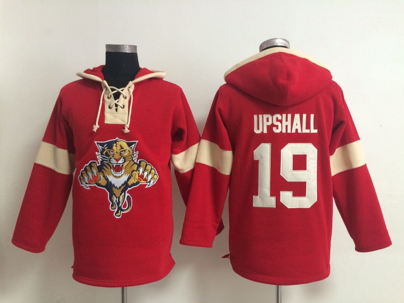 NHL Florida Panthers #19 Upshall Red Hoodie