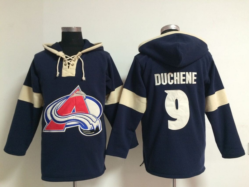 NHL Colorado Avalanche #9 Duchene Blue Hoodie