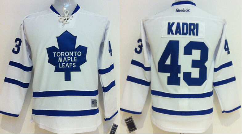 Reebok Toronto Maple Leafs #43 Kadri Winter Classic Youth White Jersey