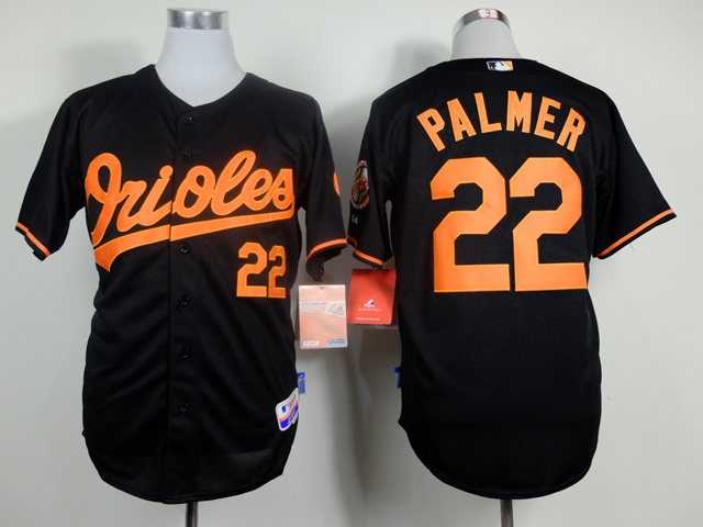 MLB Baltimore Orioles #22 Palmer Black Jersey