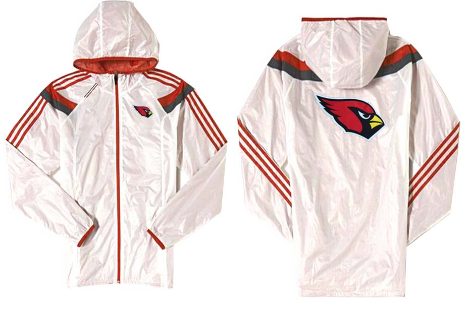 NFL Arizona Cardinals White Red Color Jacket