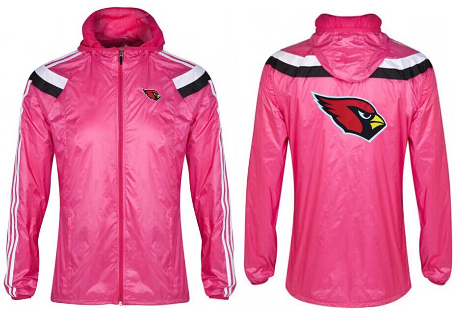 NFL Arizona Cardinals Pink Color Jacket