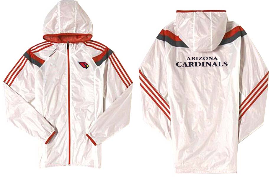 NFL Arizona Cardinals White Red Jacket