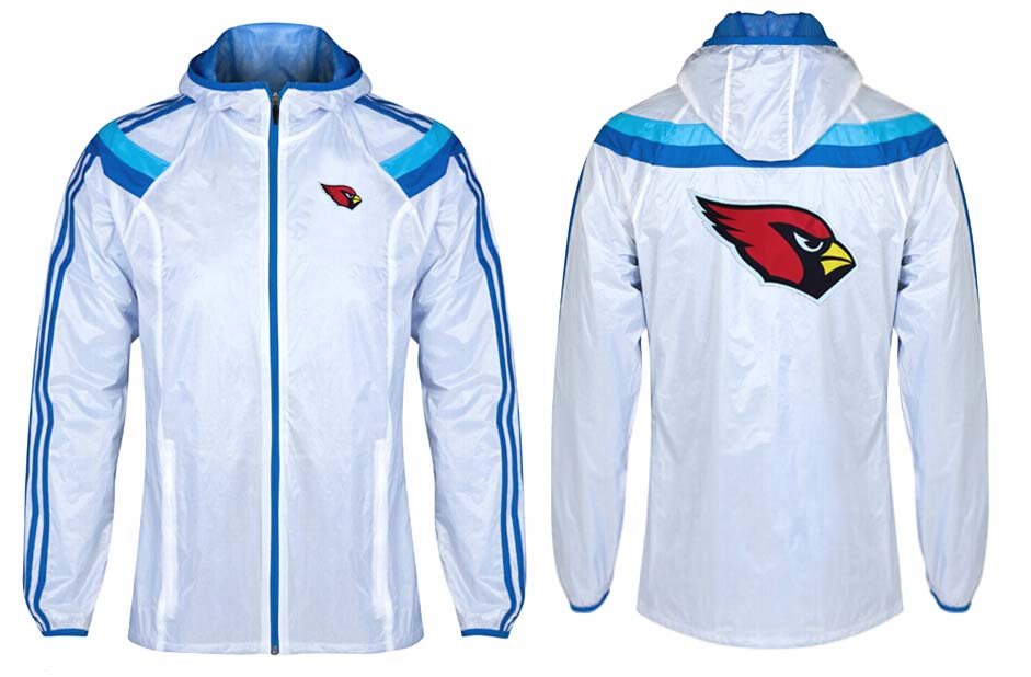 NFL Arizona Cardinals White Blue Jacket