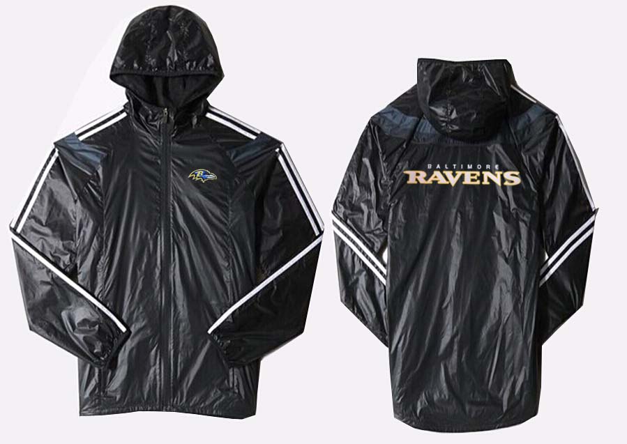 NFL Baltimore Ravens All Black Color Jacket 2