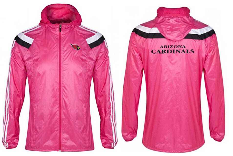 NFL Arizona Cardinals Pink  Color Jacket