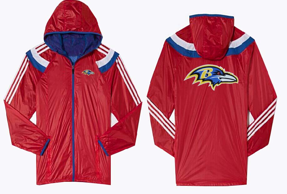 NFL Baltimore Ravens Red Blue Color Jacket