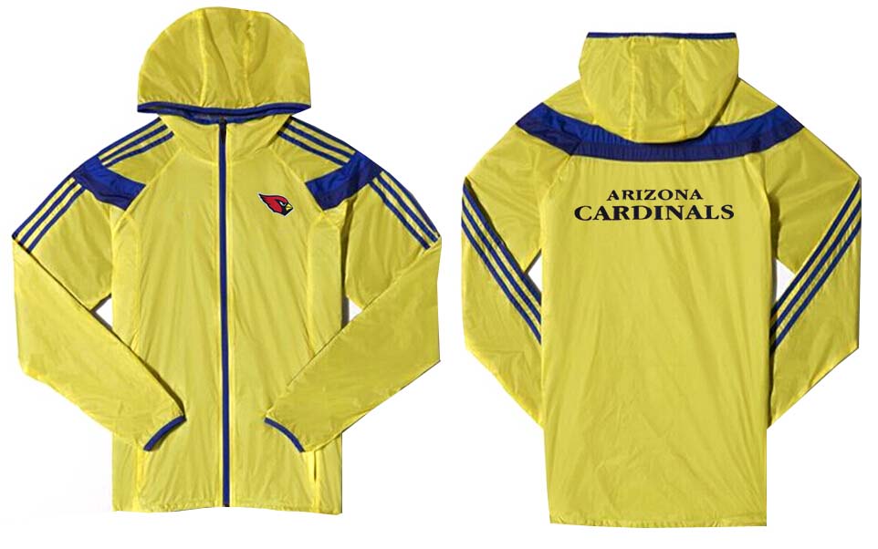 NFL Arizona Cardinals Yellow Blue Jacket