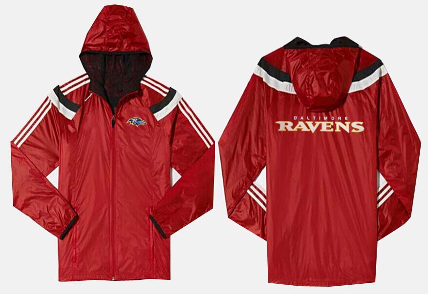 NFL Baltimore Ravens All Red Color Jacket.