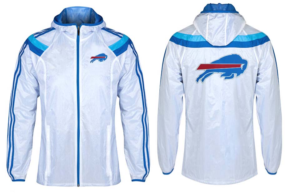NFL Buffalo Bills White Blue Jacket